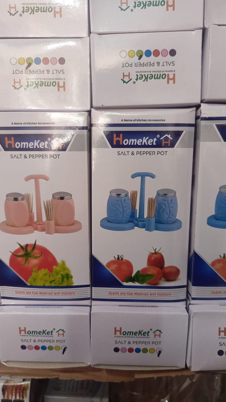 Premium Kitchen Salt & Sugar Pot Set