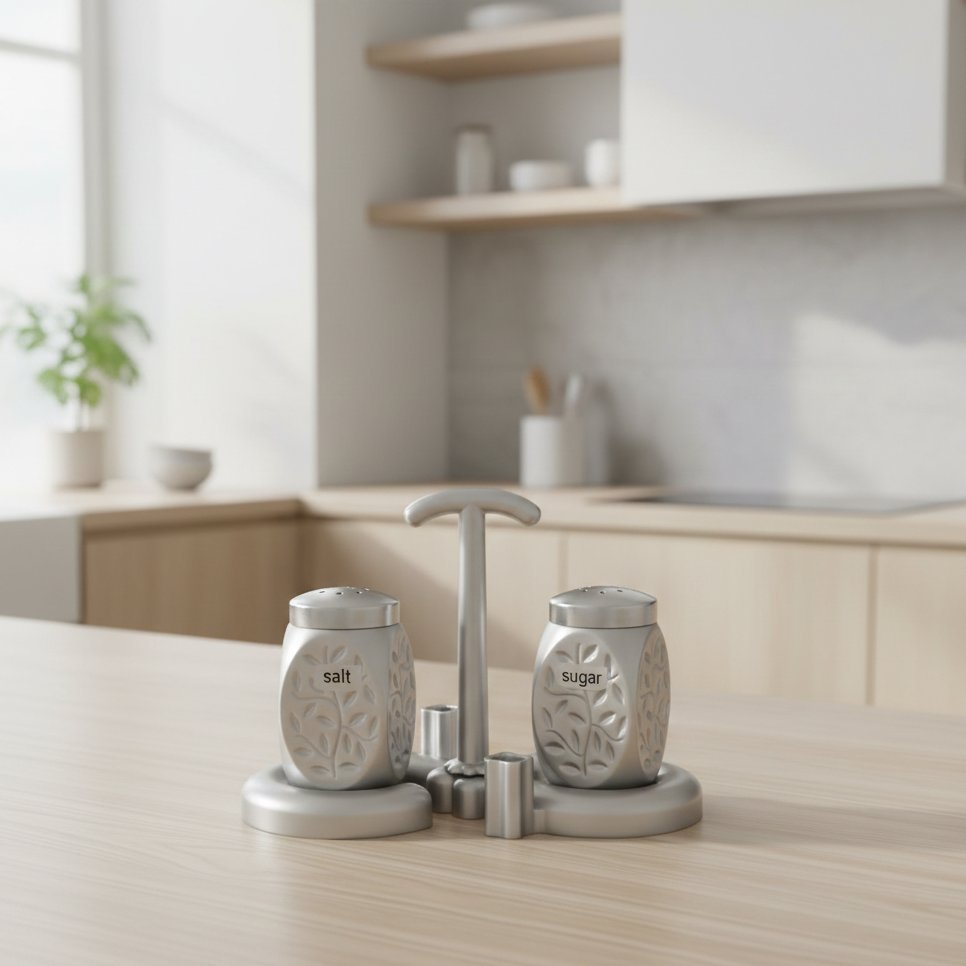 Premium Kitchen Salt & Sugar Pot Set