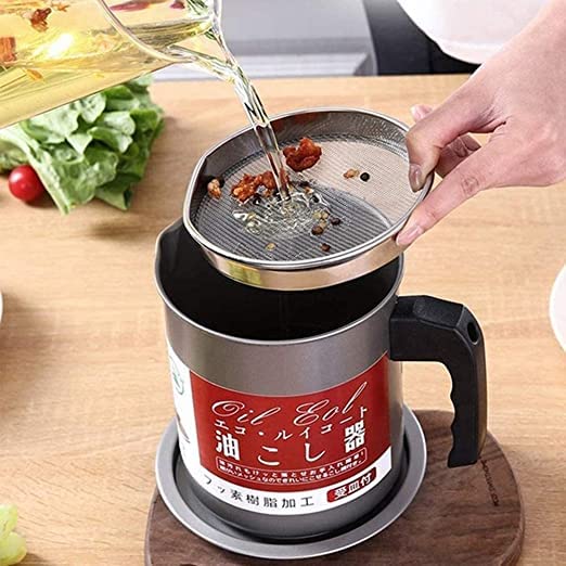 Fryer Oil Filter Pot