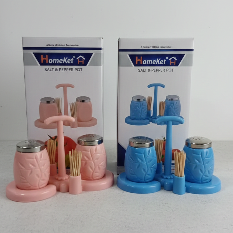 Premium Kitchen Salt & Sugar Pot Set