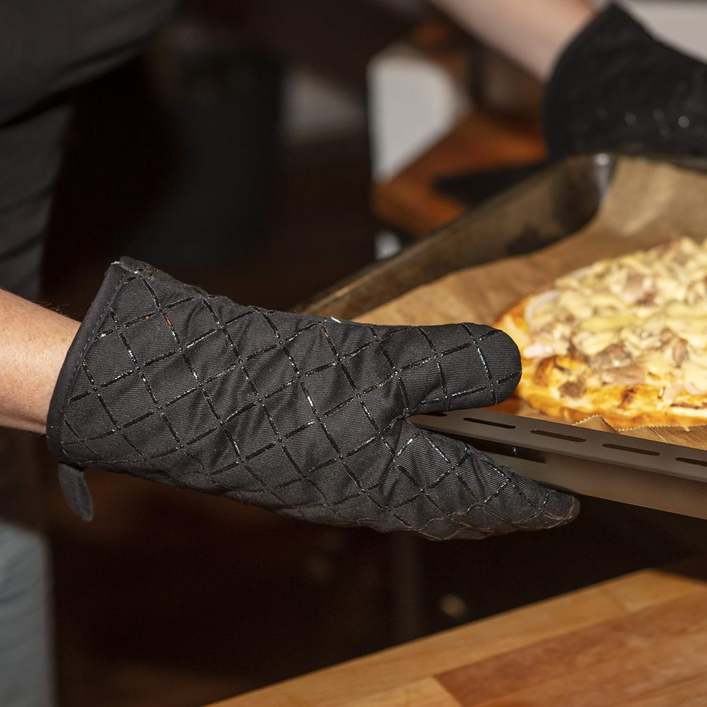 Premium Heat Resistant Oven Mitts (2 Pcs)
