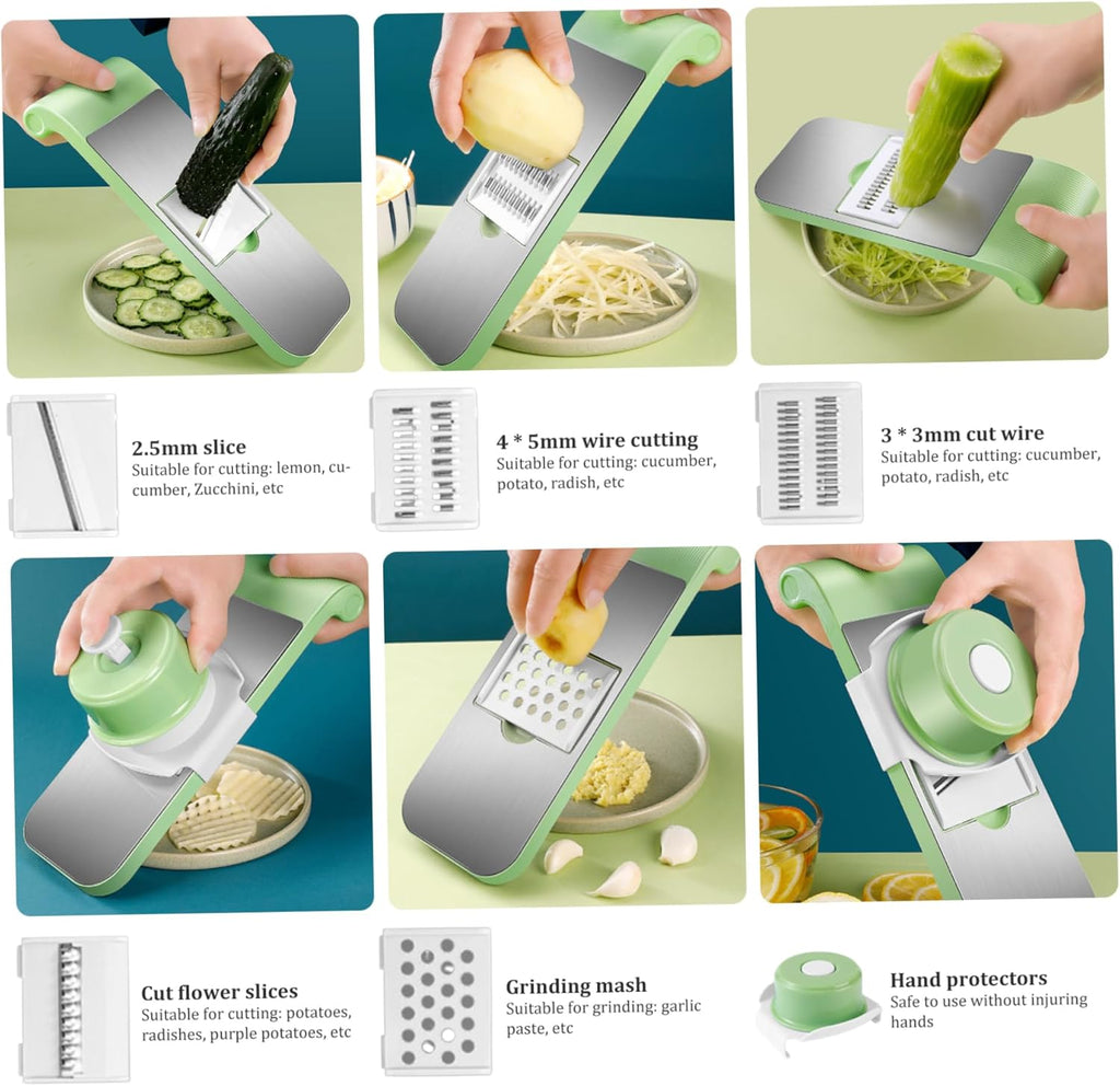 Stainless Steel 5 in 1 Vegetable Cutter