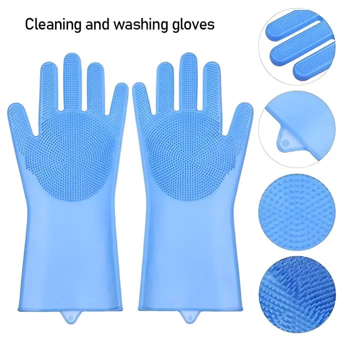 Silicone Dishwashing & Cleaning Gloves