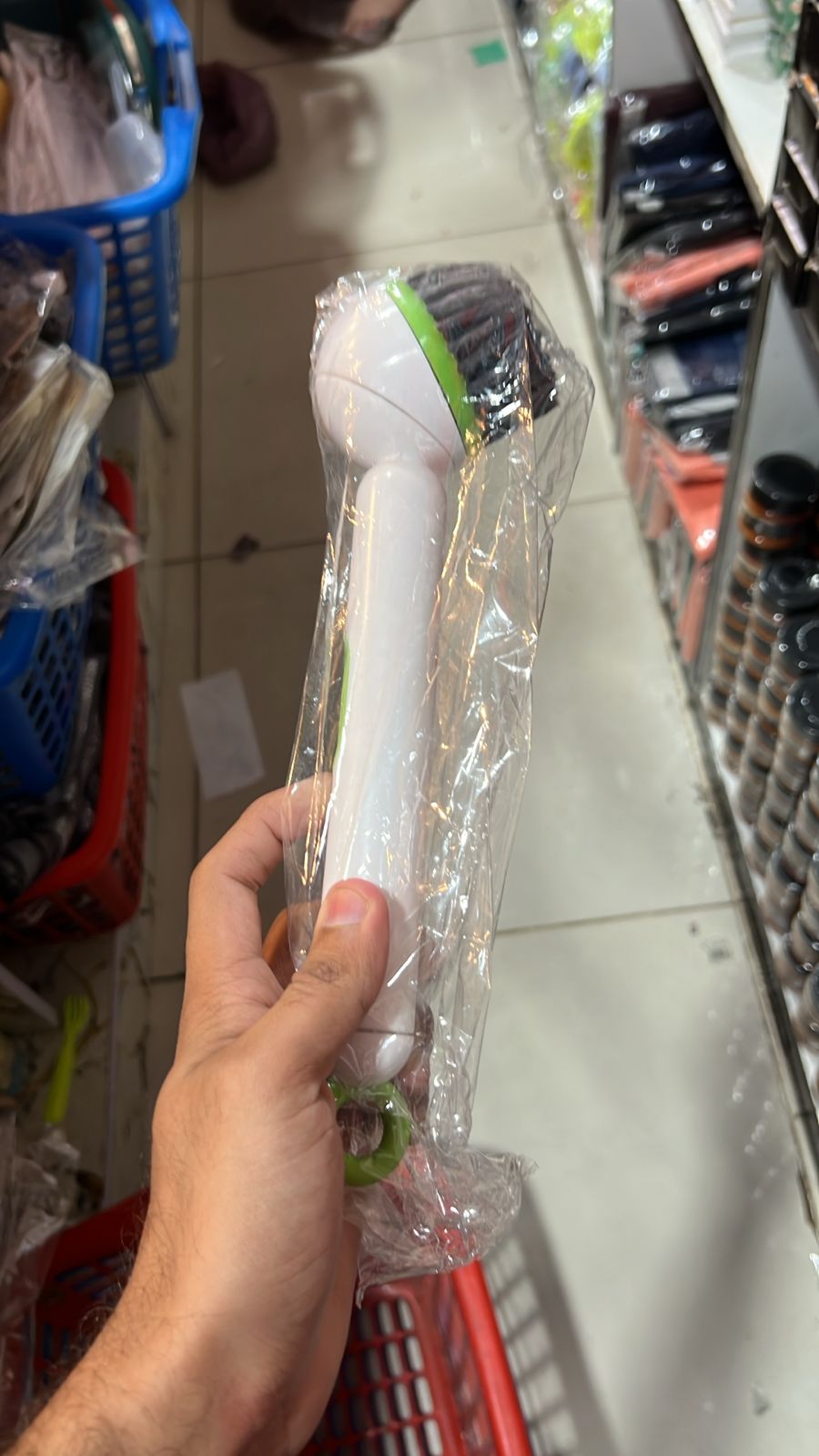 Kitchen Cleaning Brush with Soap Dispenser